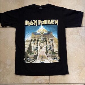 Iron Maiden Black Graphic T-Shirt